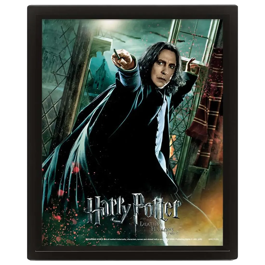 Постер 3D Гарри Поттер Deathly Hallows Snape EPPL71326