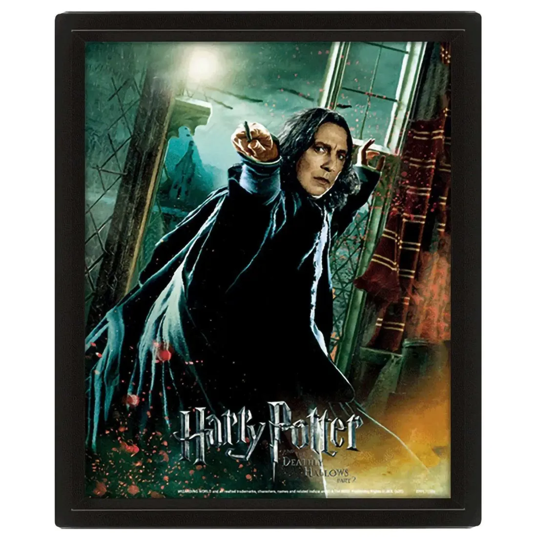 Постер 3D Гарри Поттер Deathly Hallows Snape EPPL71326