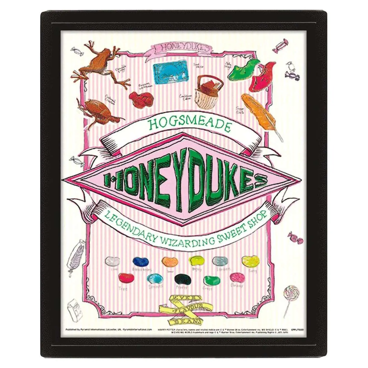 Постер 3D Гарри Поттер Honeydukes EPPL71320