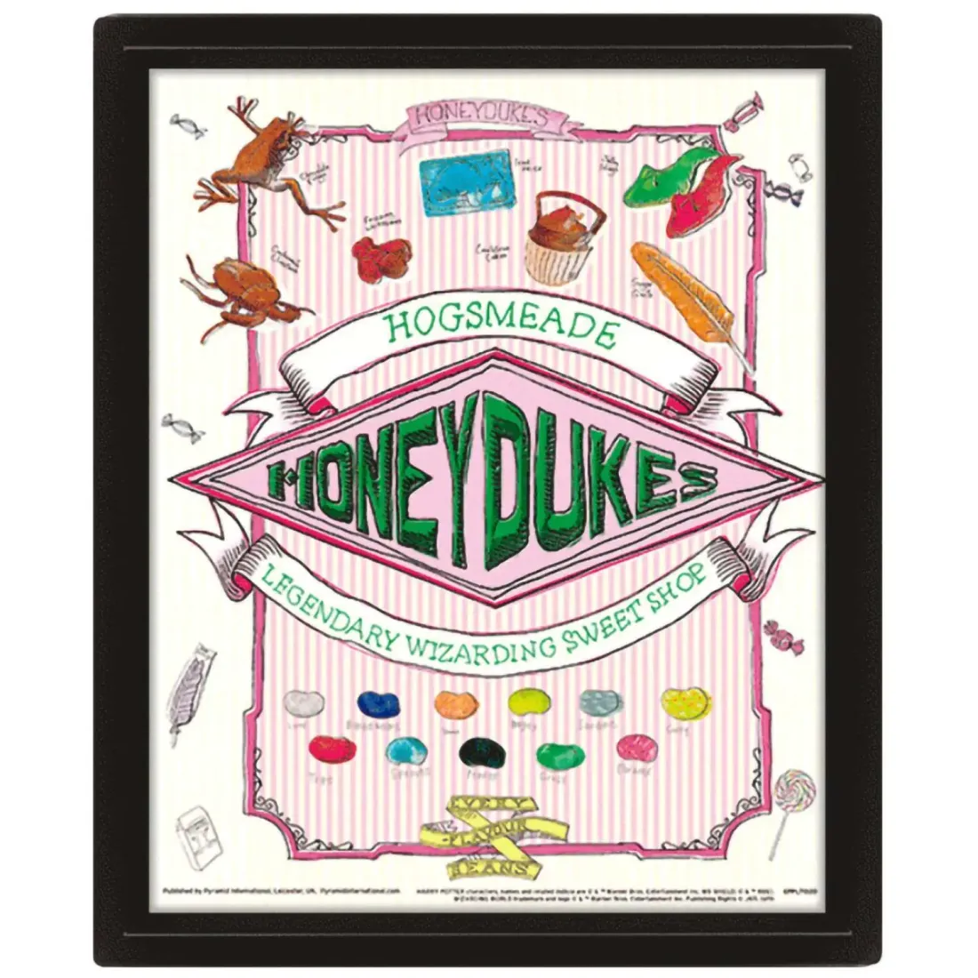 Постер 3D Гарри Поттер Honeydukes EPPL71320