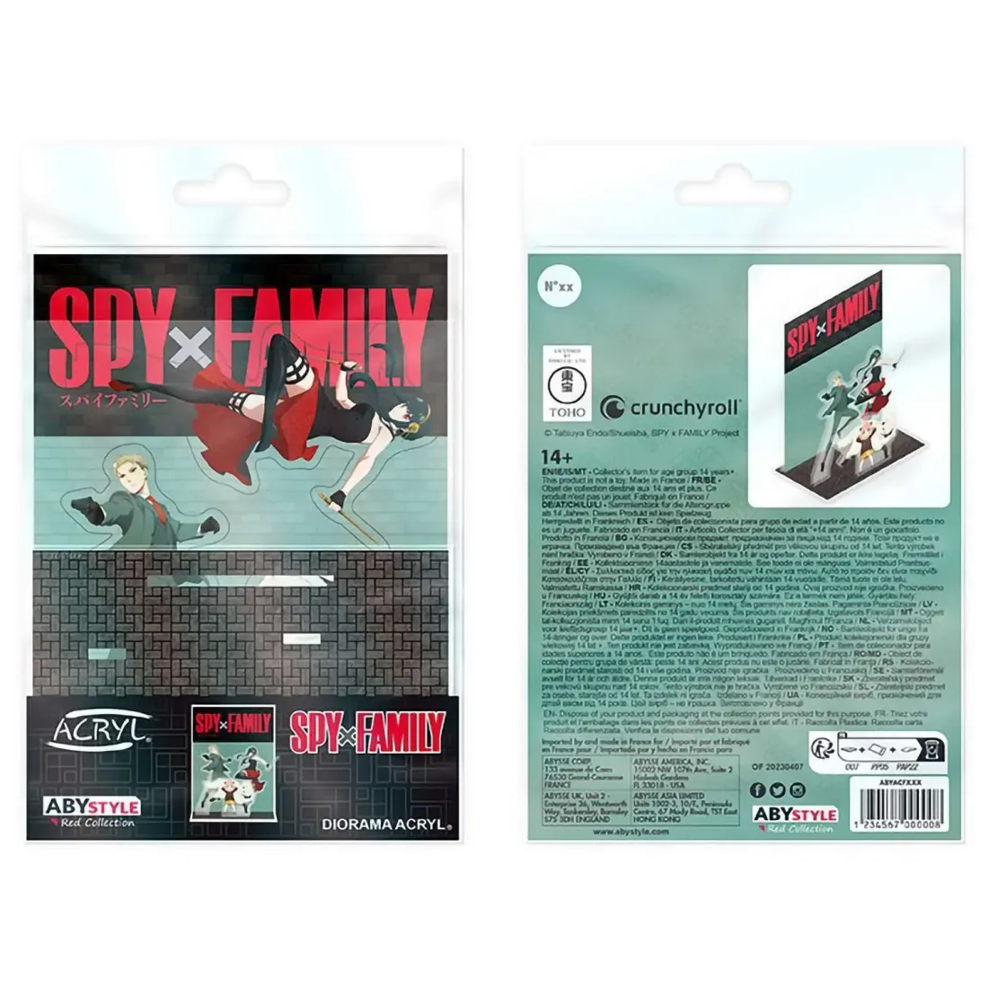 Акриловая диорама Spy X Family ABYACF177