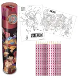 Канцелярский набор One Piece Пираты Соломенной Шляпы (пенал, постеры 2шт, карандаши) SR74431