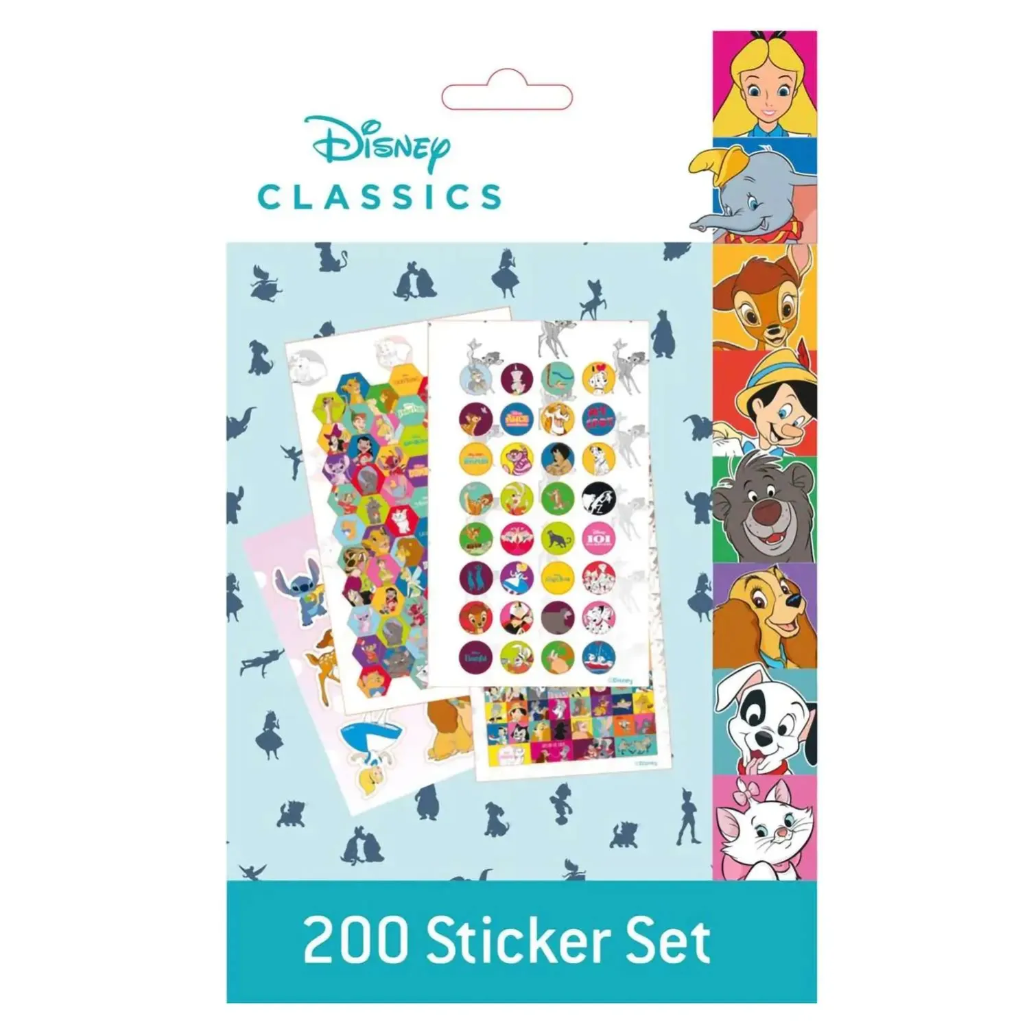 Наклейки Disney Classics 200шт PS7489