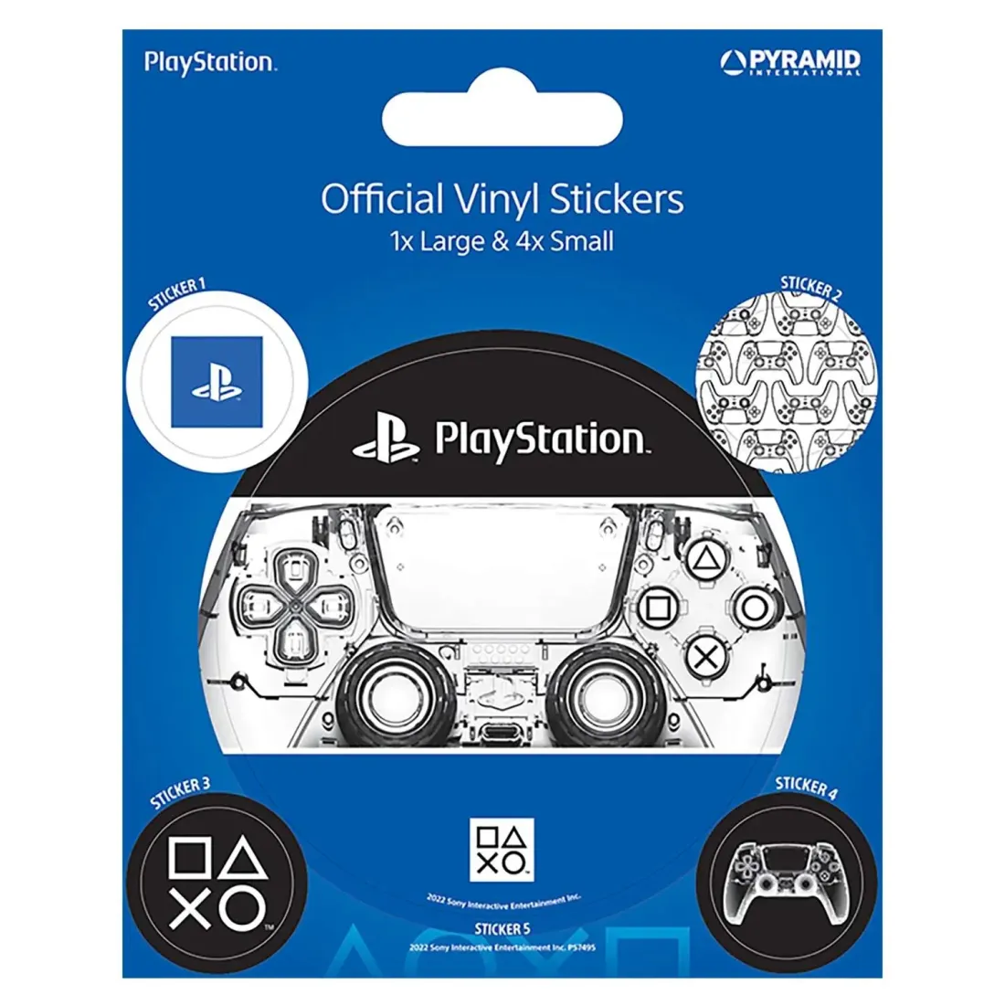 Наклейки Playstation X-Ray Section 5шт PS7495