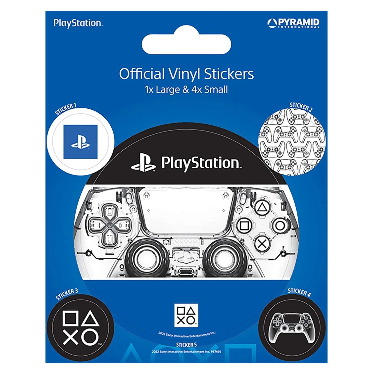 Наклейки Playstation X-Ray Section 5шт PS7495