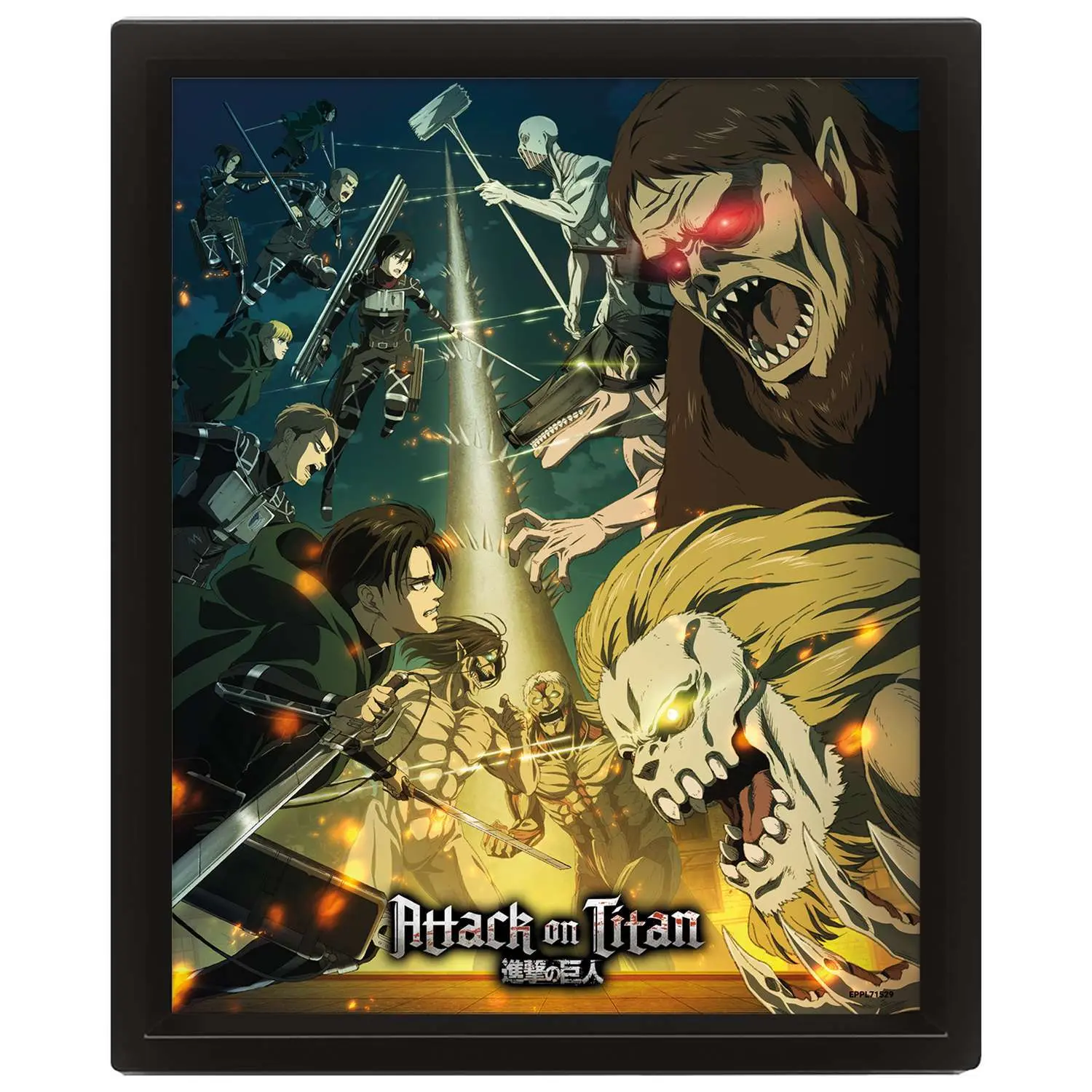 Постер 3D Атака Титанов (S4) EPPL71529