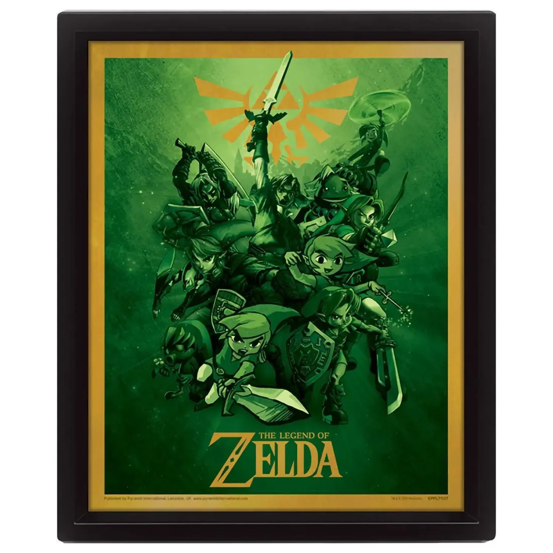 Постер 3D Легенда о Зельде (Link) EPPL71137