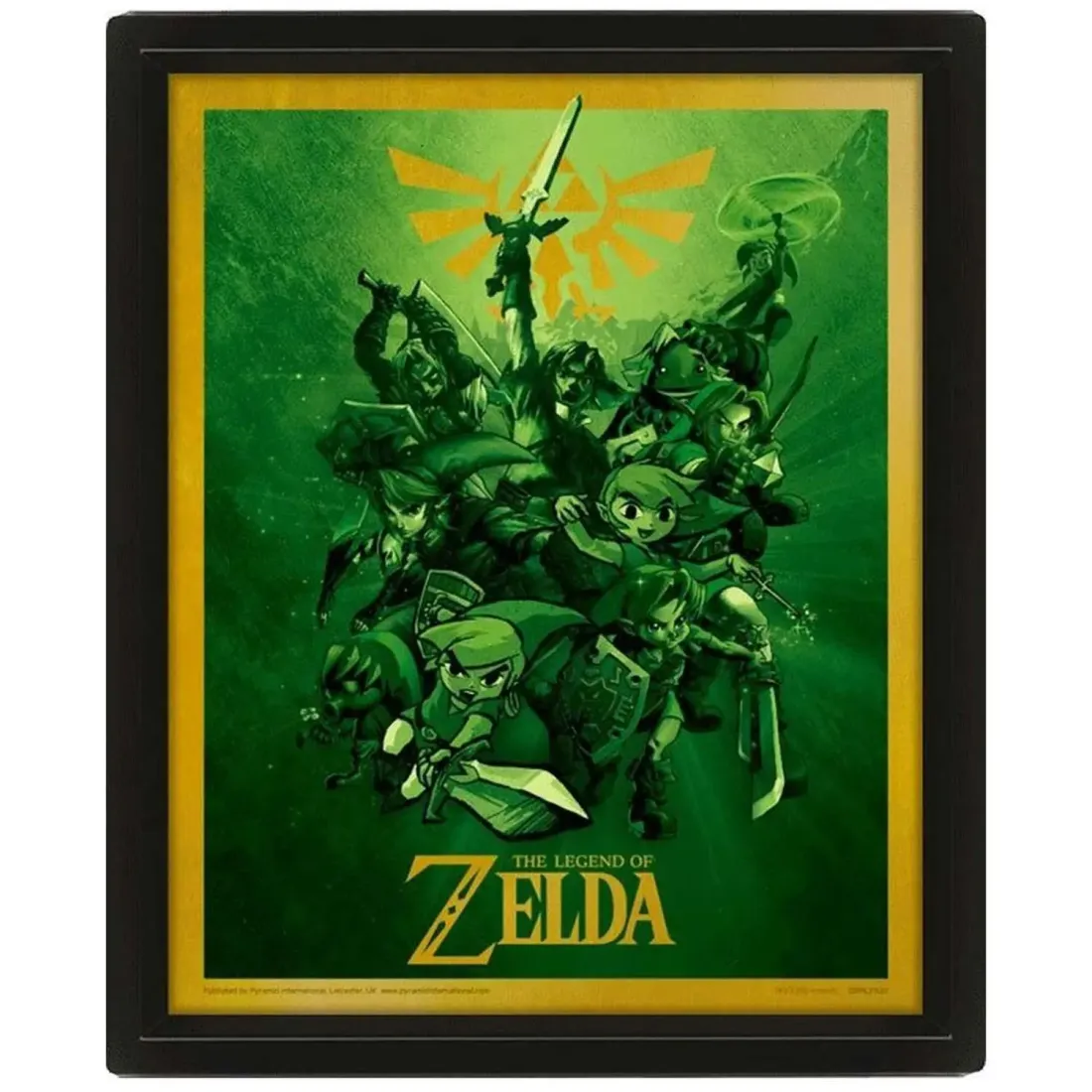 Постер 3D Легенда о Зельде (Link) EPPL71137