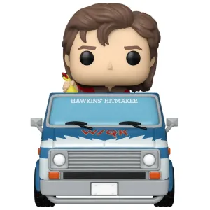 Фигурка Funko POP! Rides Stranger Things S5 Steve with The Squawk Van (Exc) (138) 88958