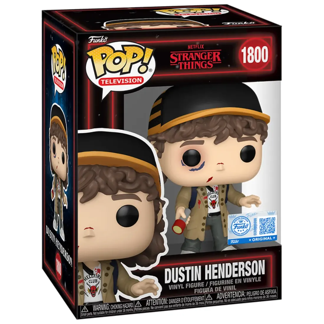 Фигурка Funko POP! TV Stranger Things S5 Dustin Henderson (Exc) (1800) 88556