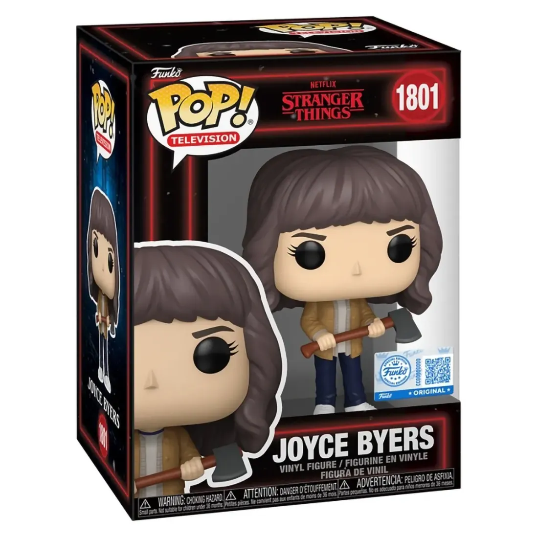 Фигурка Funko POP! TV Stranger Things S5 Joyce Byers with Axe (Exc) (1801) 88519