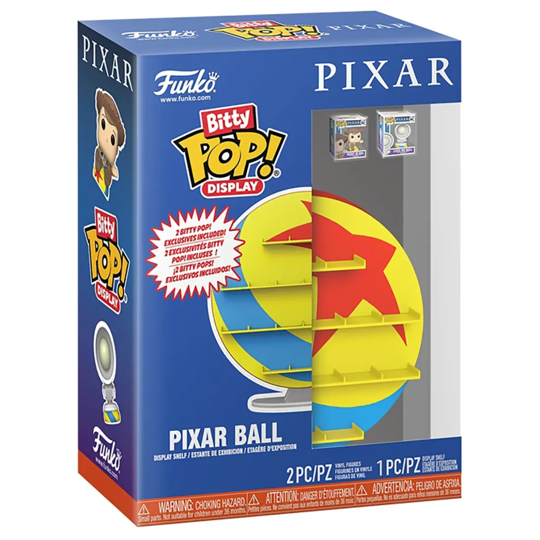 Набор Funko Bitty POP! Display Disney Pixar Ball + 2Bitty POP! Woody on Ball, Luxo on Ball 85513