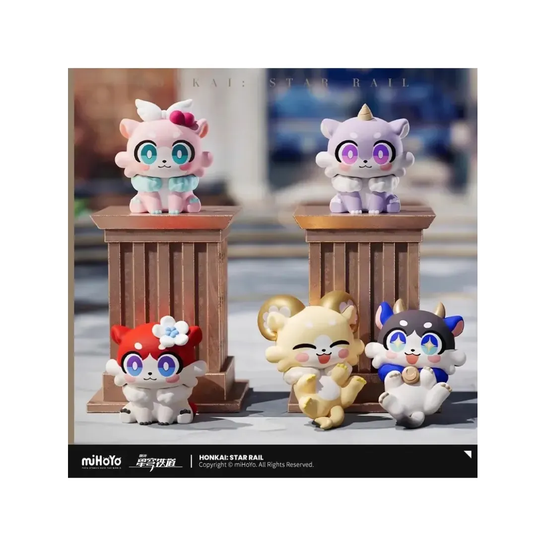 Фигурка Aowu Aowu Series Chimera 4 шт 6973817955358