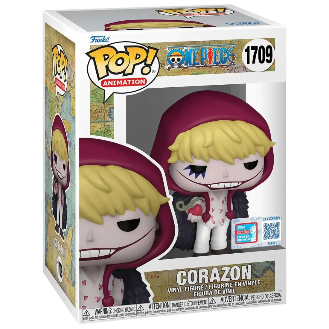 Фигурка Funko POP! Animation One Piece Corason (Donquixote Rosinante) NYCC24 (Exc) (1709) 78649