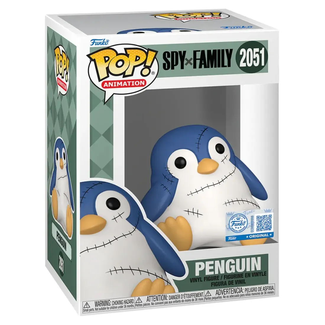 Фигурка Funko POP! Animation Spy x Family Penguin (Exc) (2051) 88641