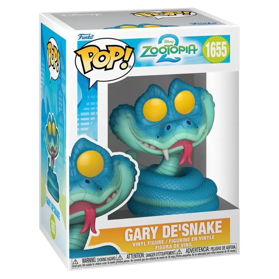 Фигурка Funko POP! Disney Zootopia 2 Gary De'Snake (1655) 86637