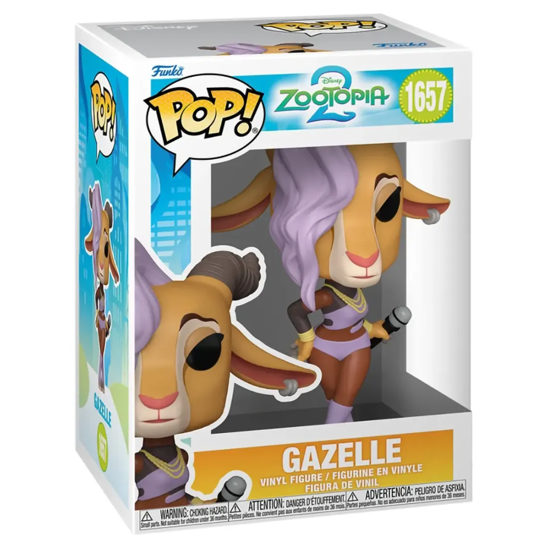 Фигурка Funko POP! Disney Zootopia 2 Gazelle (1657) 86639