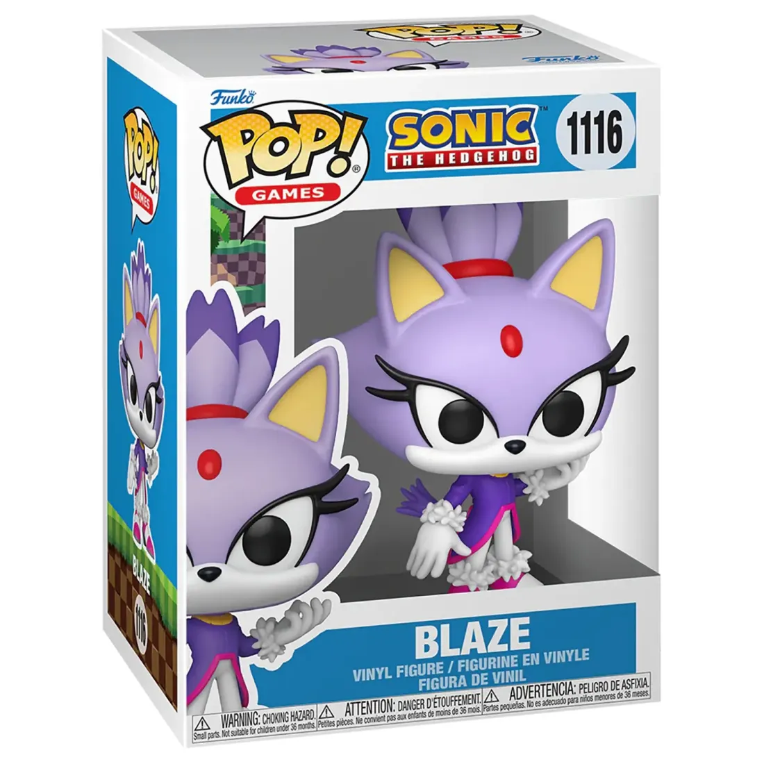 Фигурка Funko POP! Games Sonic the Hedgehog Blaze the Cat (1116) 86104