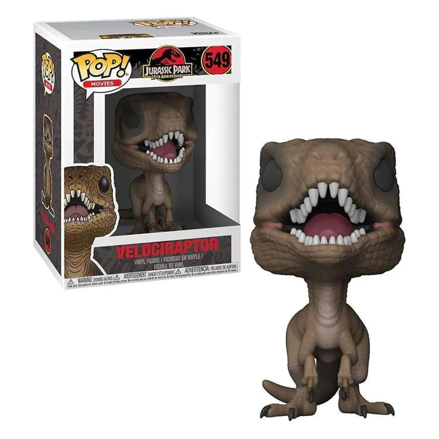 Фигурка Funko POP! Movies Jurassic Park Velociraptor (549) 26735