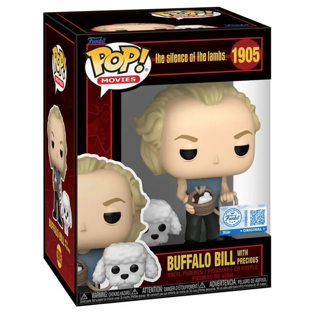 Фигурка Funko POP! Movies Silence of the Lambs Buffalo Bill with Precious (Exc) (1905) 88553