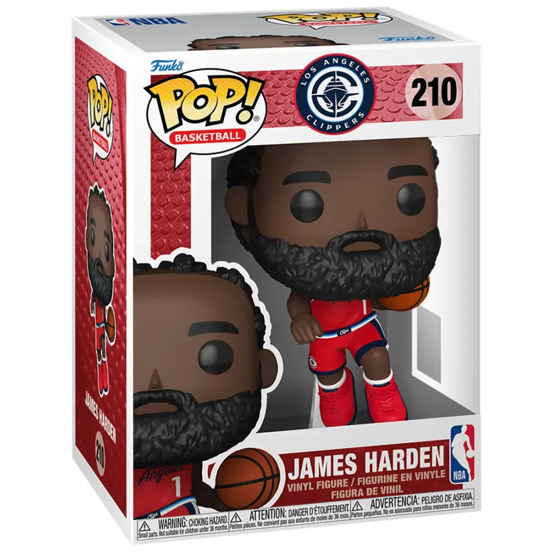 Фигурка Funko POP! NBA Clippers James Harden (210) 75118
