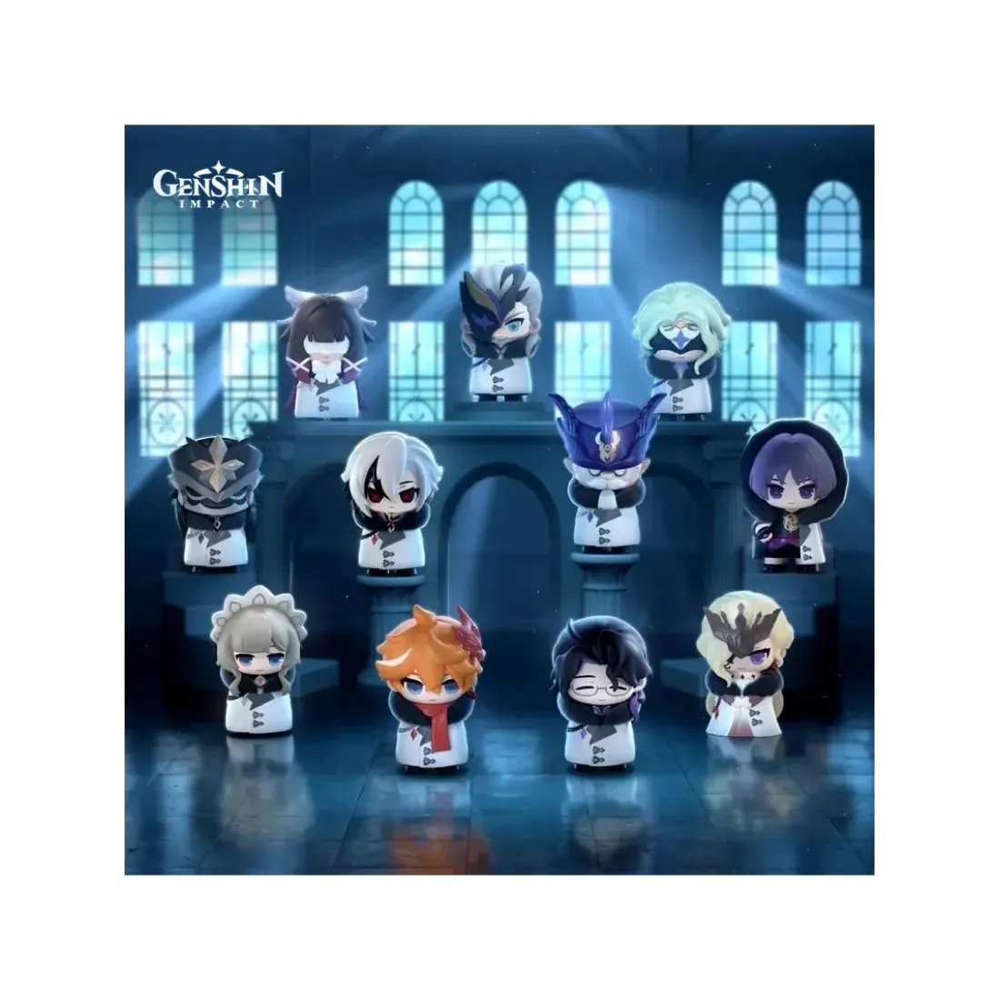 Фигурка Genshin Impact Fatui Executive Series 1шт. Blind Box 6973817956300