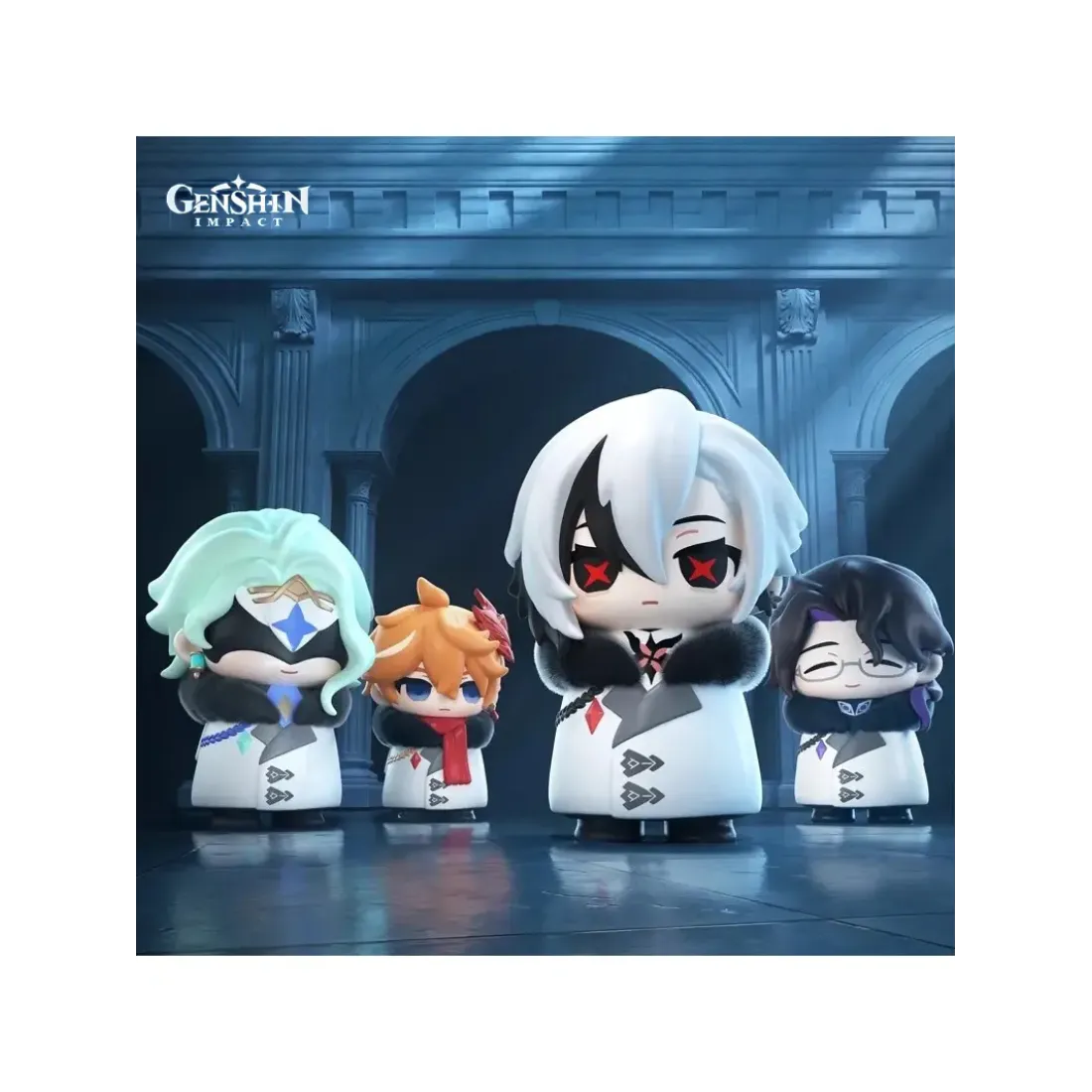 Фигурка Genshin Impact Fatui Executive Series 1шт. Blind Box 6973817956300