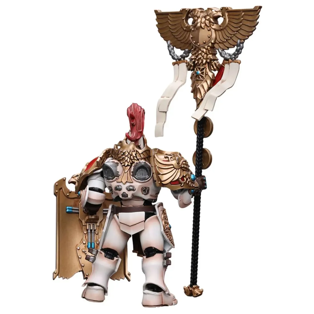 Фигурка Warhammer 40K Adeptus Custodes Solar Watch Vexilus Praetor 1:18