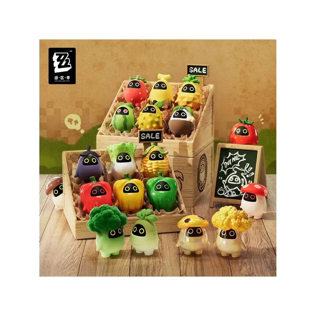 Фигурка Zenless Zone Zero Bunbo Fruit & Veggie Kingdom 5 шт 6973817955242