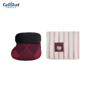 Набор подушка, плед Genshin Impact Лини Lyney Cozy Winter Gathering 6942421149217