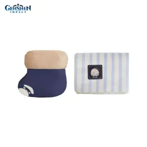 Набор подушка, плед Genshin Impact Фремине Freminet Cozy Winter Gathering 6942421149231