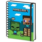 Записная книжка Minecraft Chibi Steve A5 3D SR2404681
