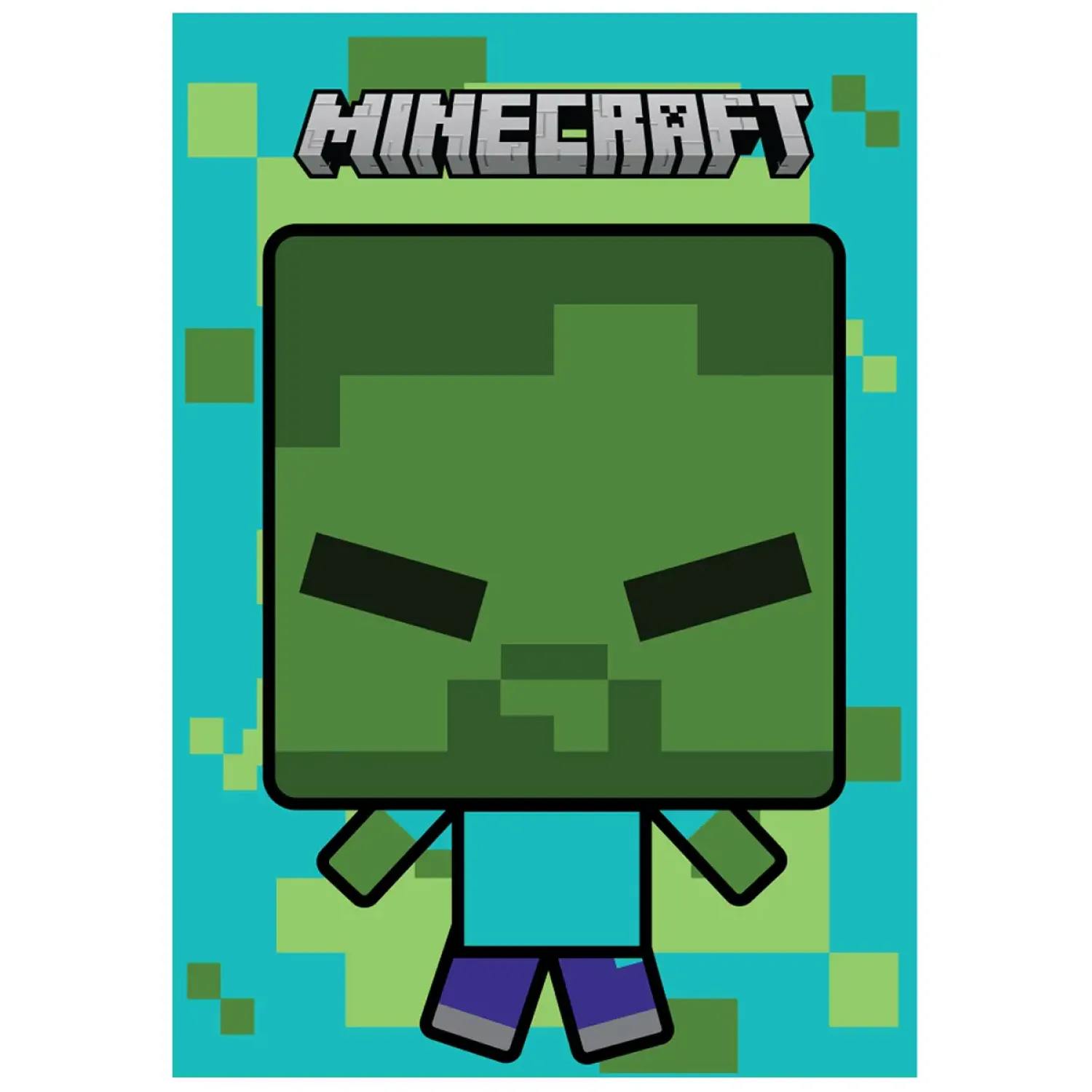 Записная книжка Minecraft Zombi Chibi A6 SR2404670
