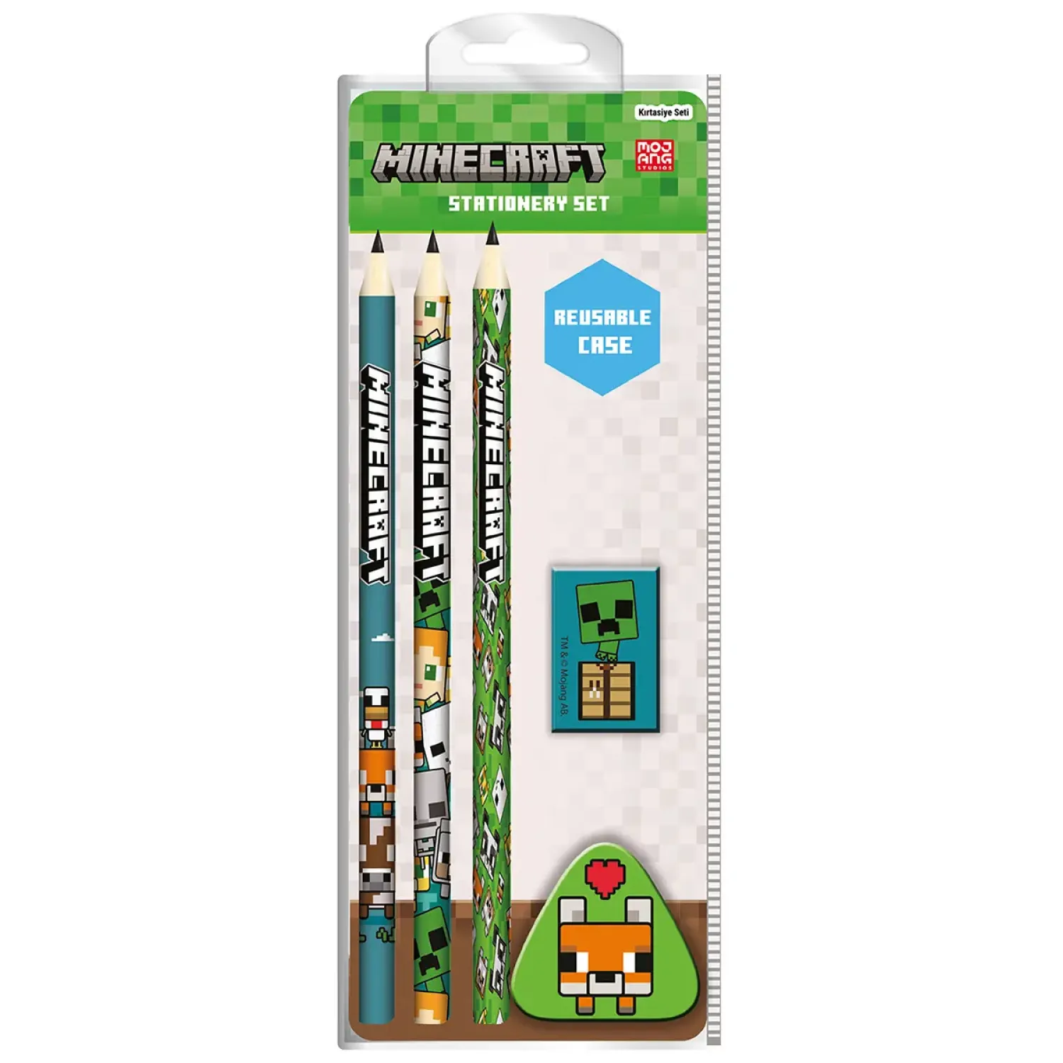 Набор канцелярских принадлежностей Minecraft Chibi Fox SR2404148