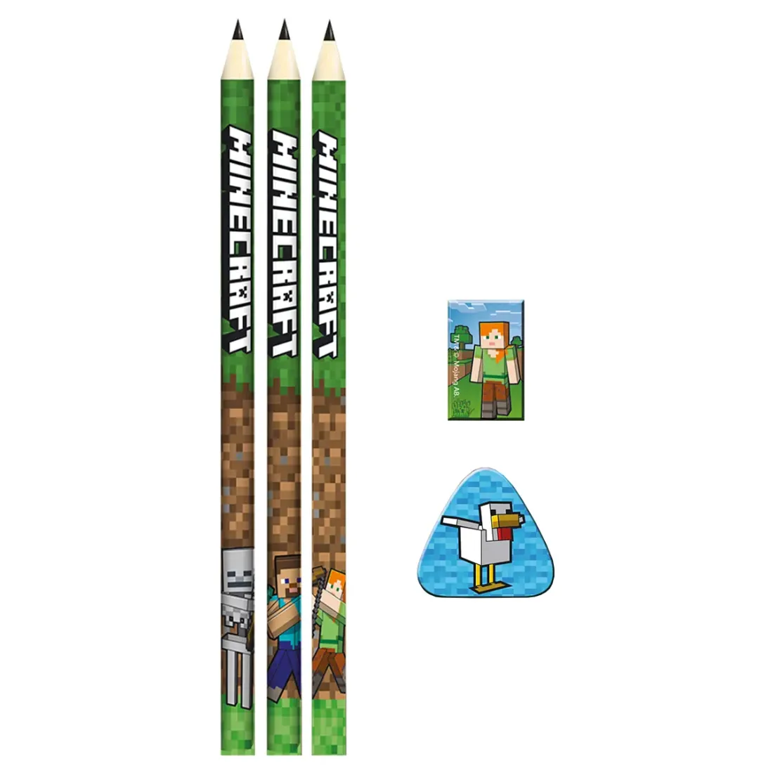 Набор канцелярских принадлежностей Minecraft Chiken SR2404673