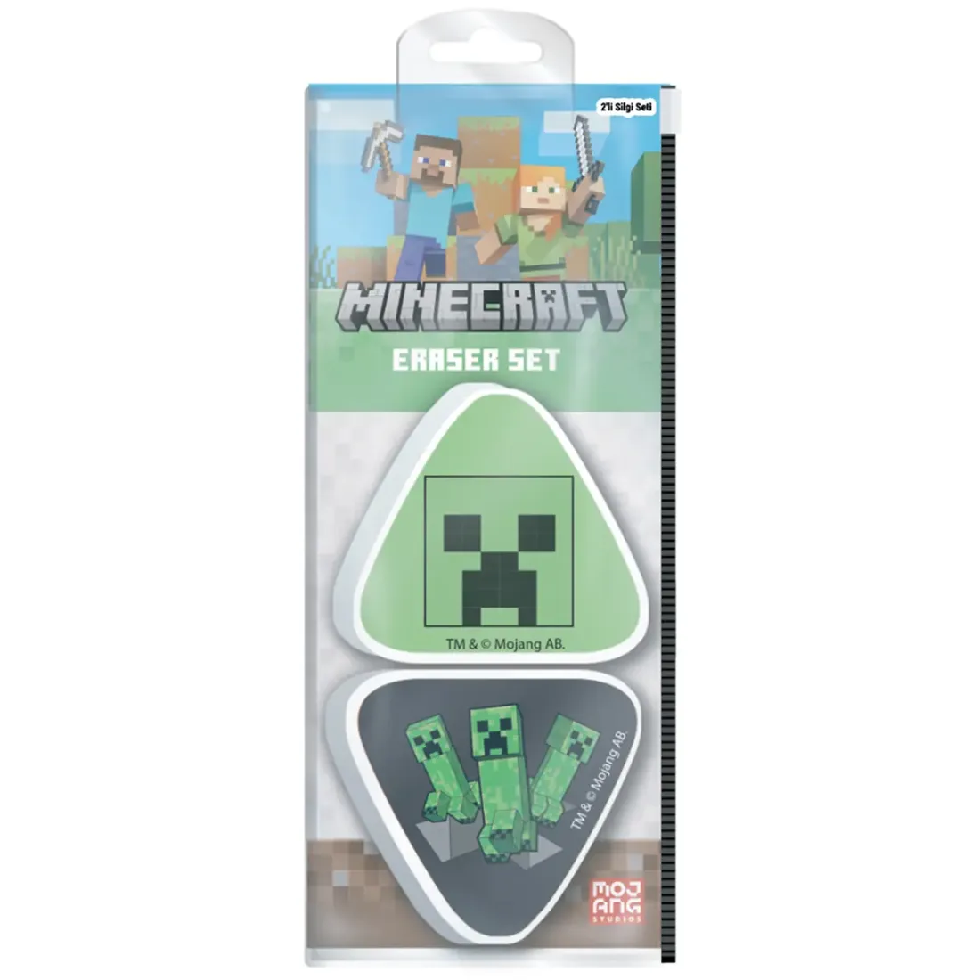 Набор ластиков Minecraft Creepers SR2404677