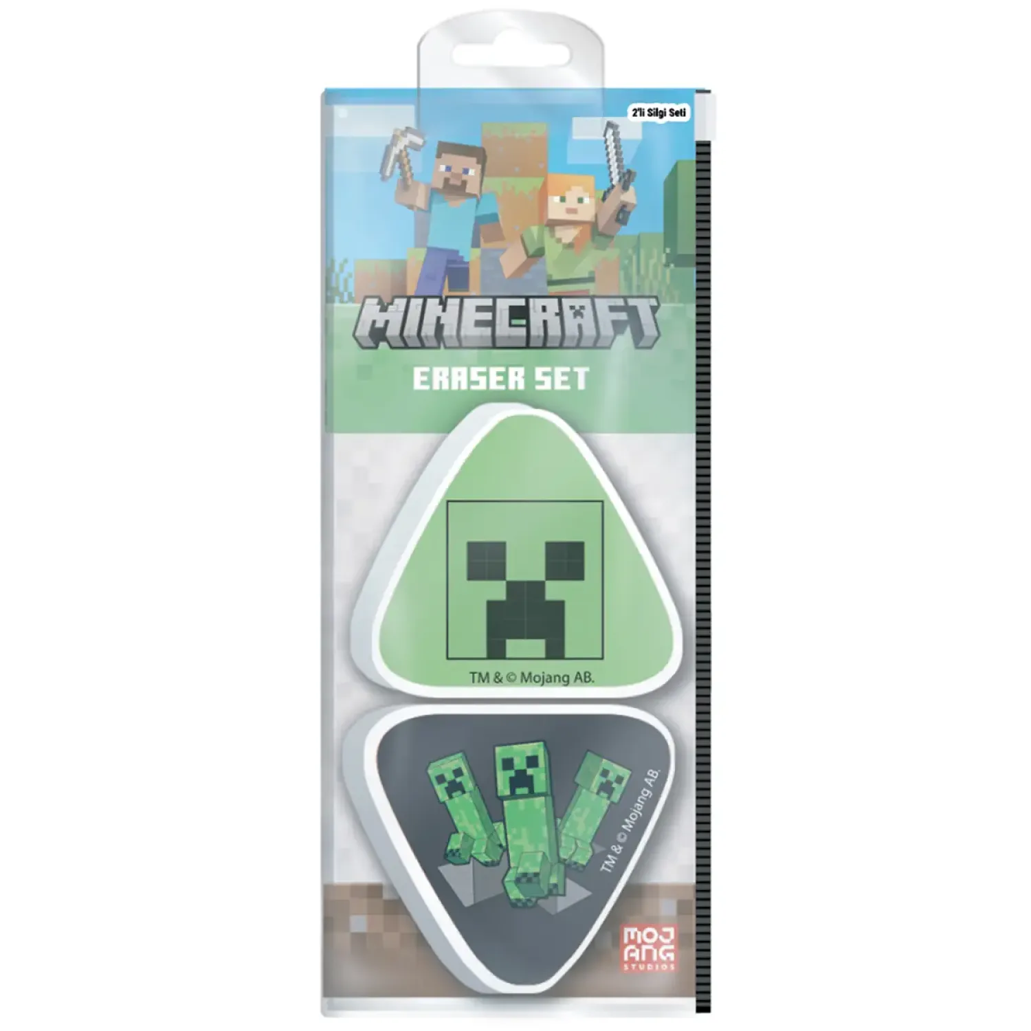 Набор ластиков Minecraft Creepers SR2404677