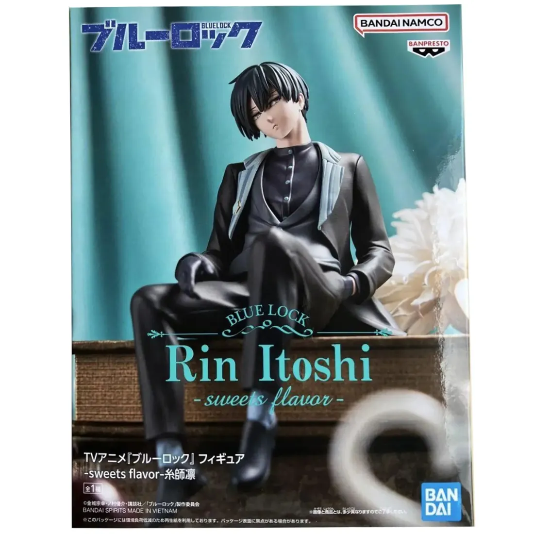 Фигурка Аниме Синяя Тюрьма Blue Lock Sweets Flavor Рин Итоши 13см BP28903P