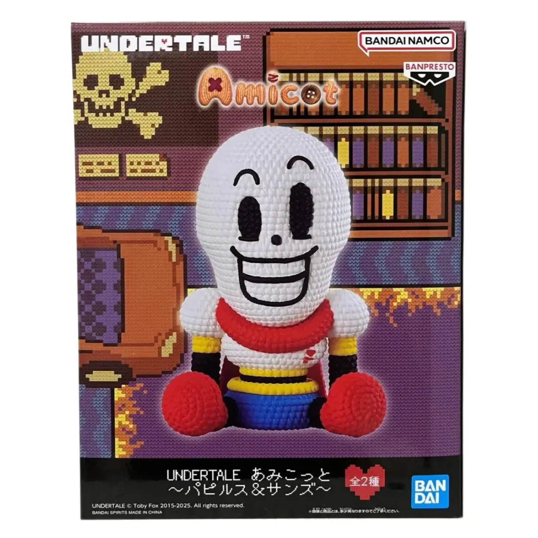 Фигурка Undertale Amicot Papyrus & Sans Papyrus 15 см BP29467P