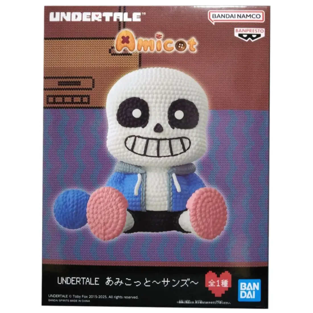 Фигурка Аниме Undertale Amicot Papyrus & Sans Sans 14 см BP29468P