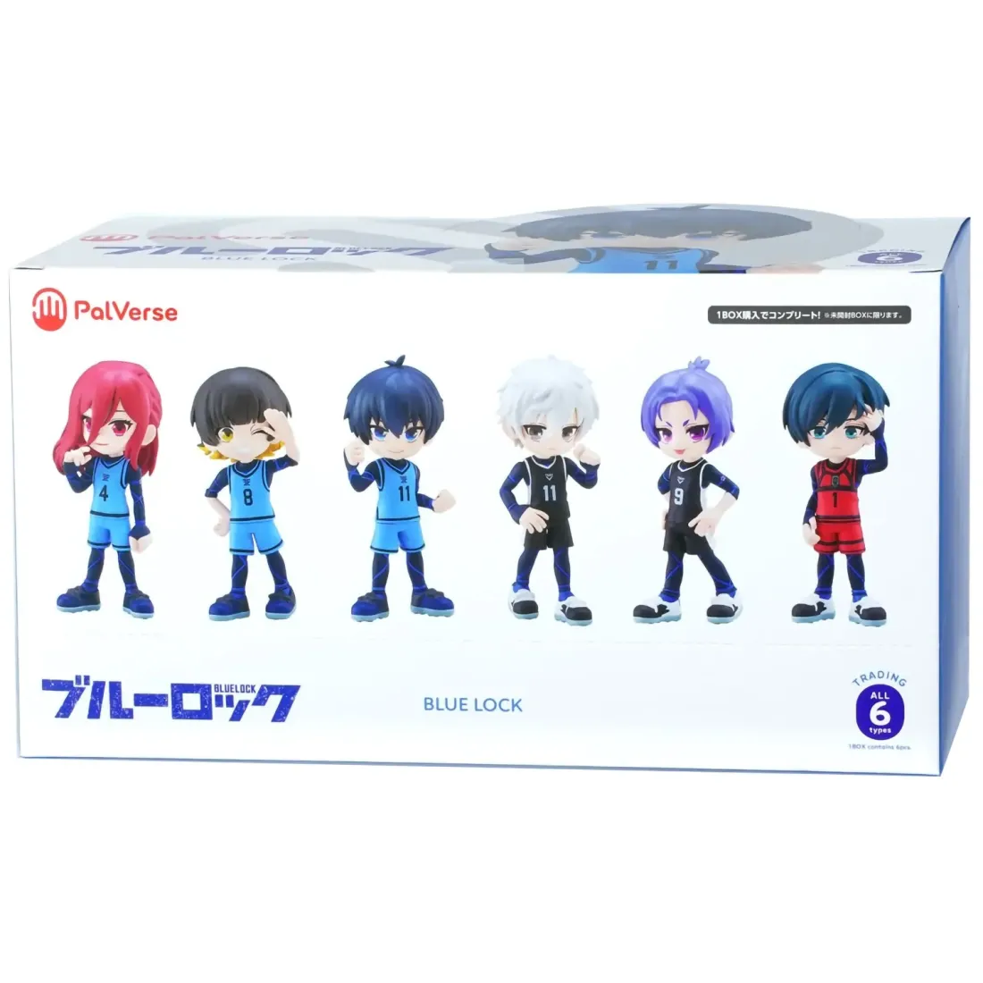 Фигурка Аниме PalVerse Синяя Тюрьма Блю Лок 9см Blind Box 1 шт. 4570194377784