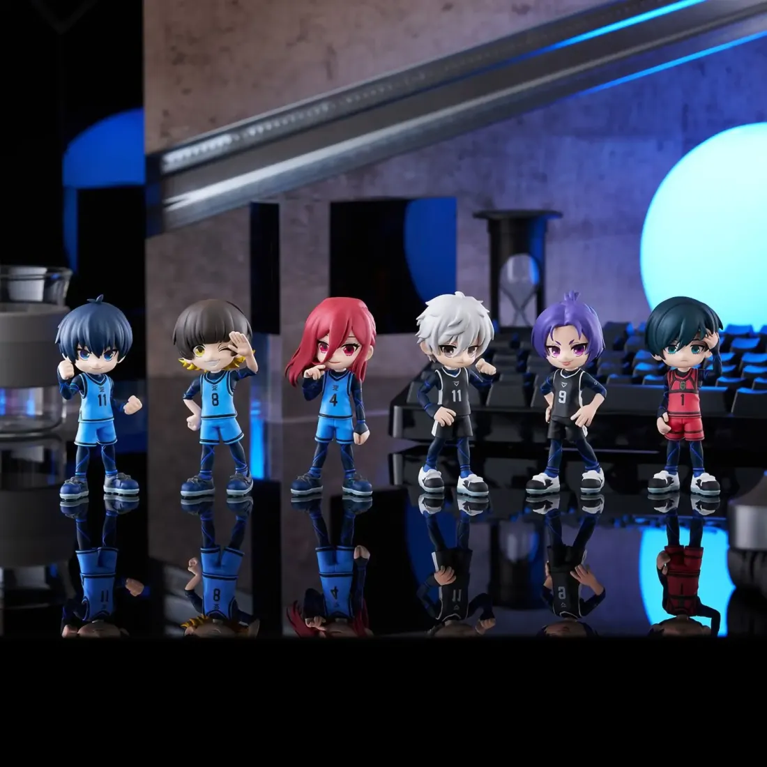 Фигурка Аниме PalVerse Синяя Тюрьма Блю Лок 9см Blind Box 1 шт. 4570194377784