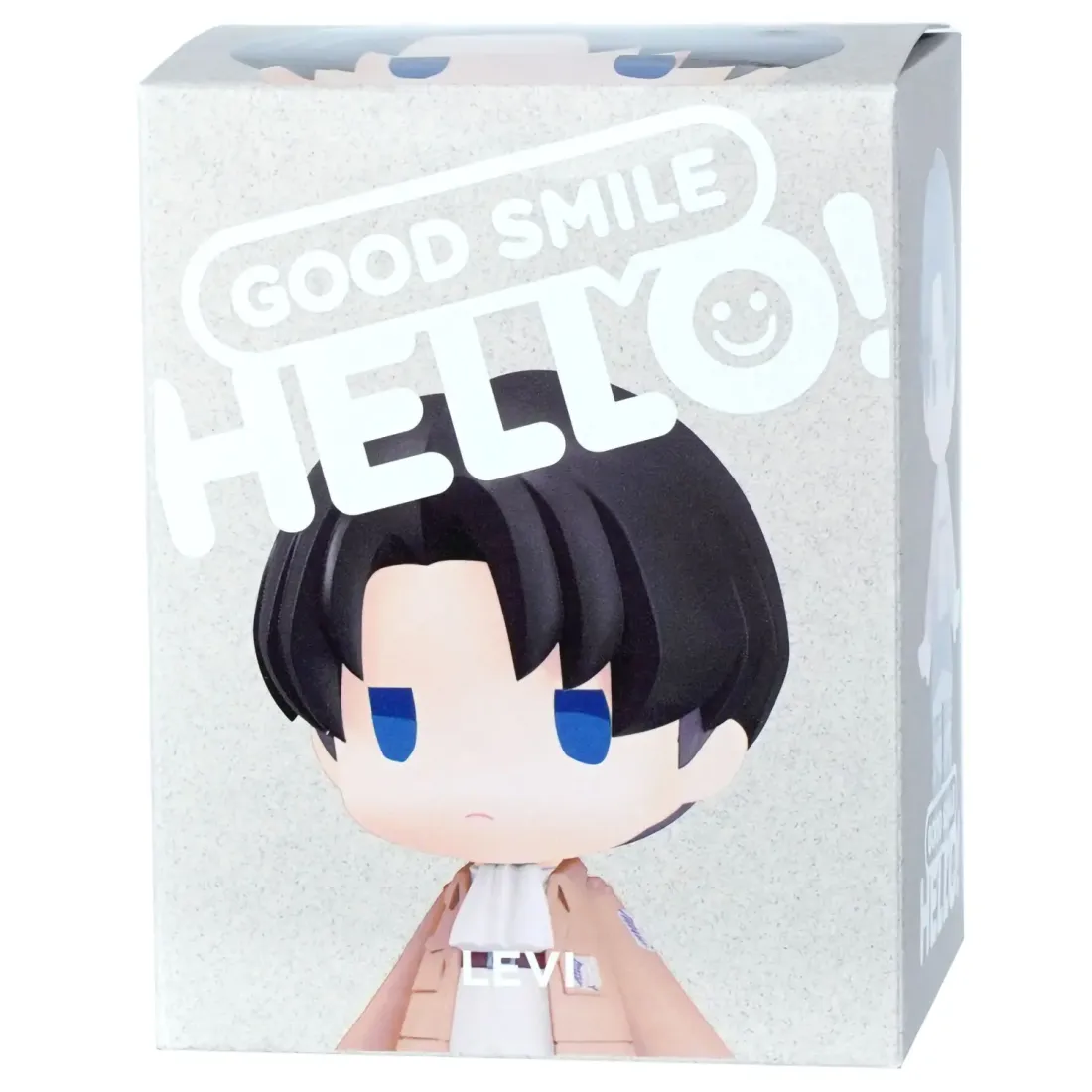 Фигурка Аниме HELLO! GOOD SMILE Атака титанов Леви 10см 4580416929844