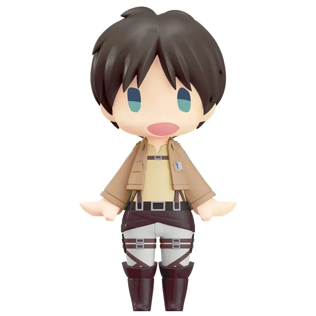 Фигурка Аниме HELLO! GOOD SMILE Атака титанов Эрен 10см 4580416929820