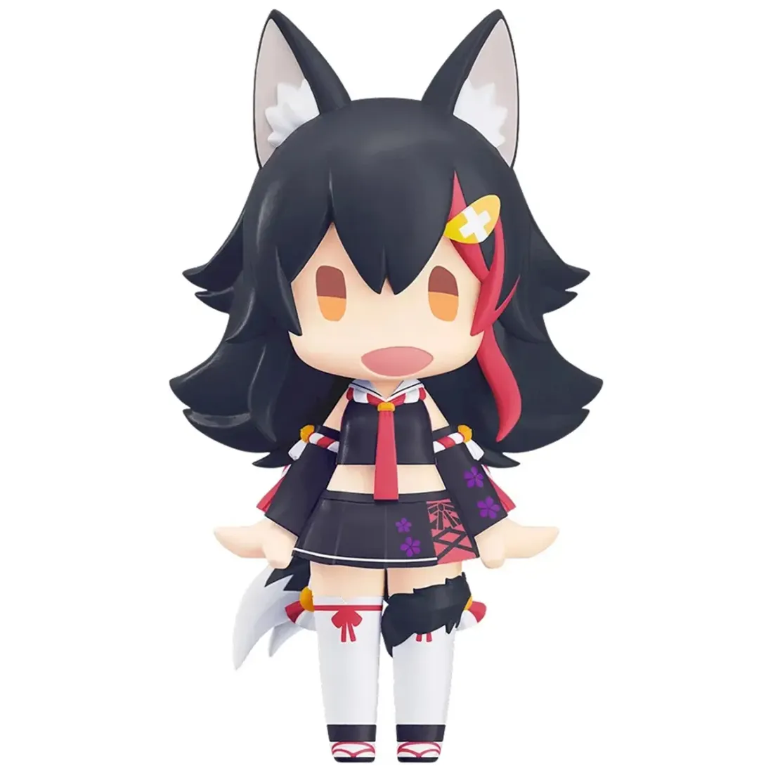 Фигурка Аниме HELLO! GOOD SMILE Hololive Ookami Mio 11см 4580590193086