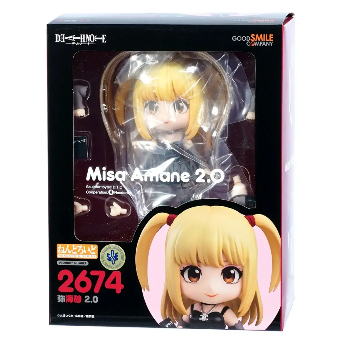 Фигурка Аниме Nendoroid Тетрадь смерти Миса Аманэ 2.0 10см 4580590204195