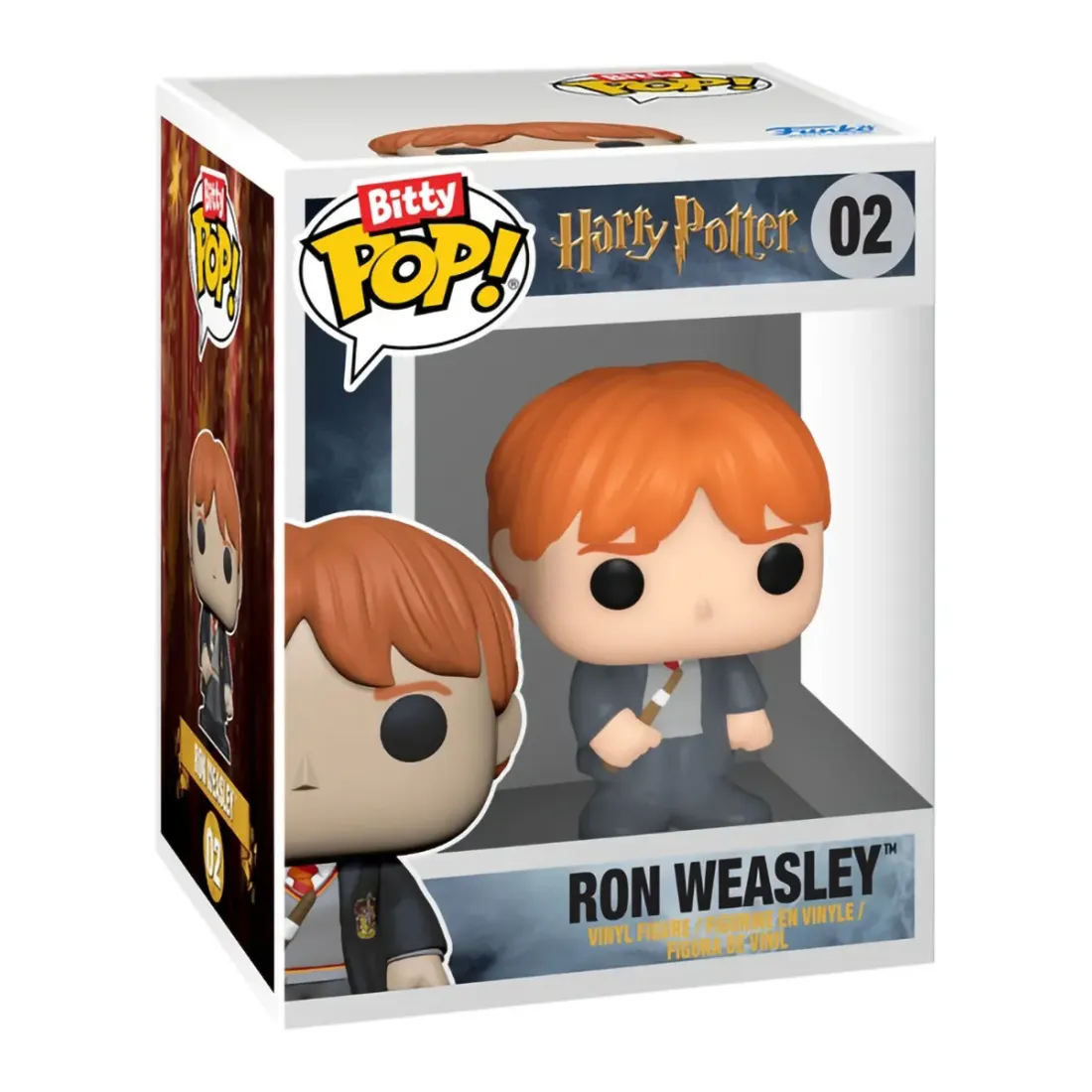 Набор Funko Bitty POP! Harry Potter Ron+Harry+Hermione+Ollivander+Ride+Town 6шт 91760