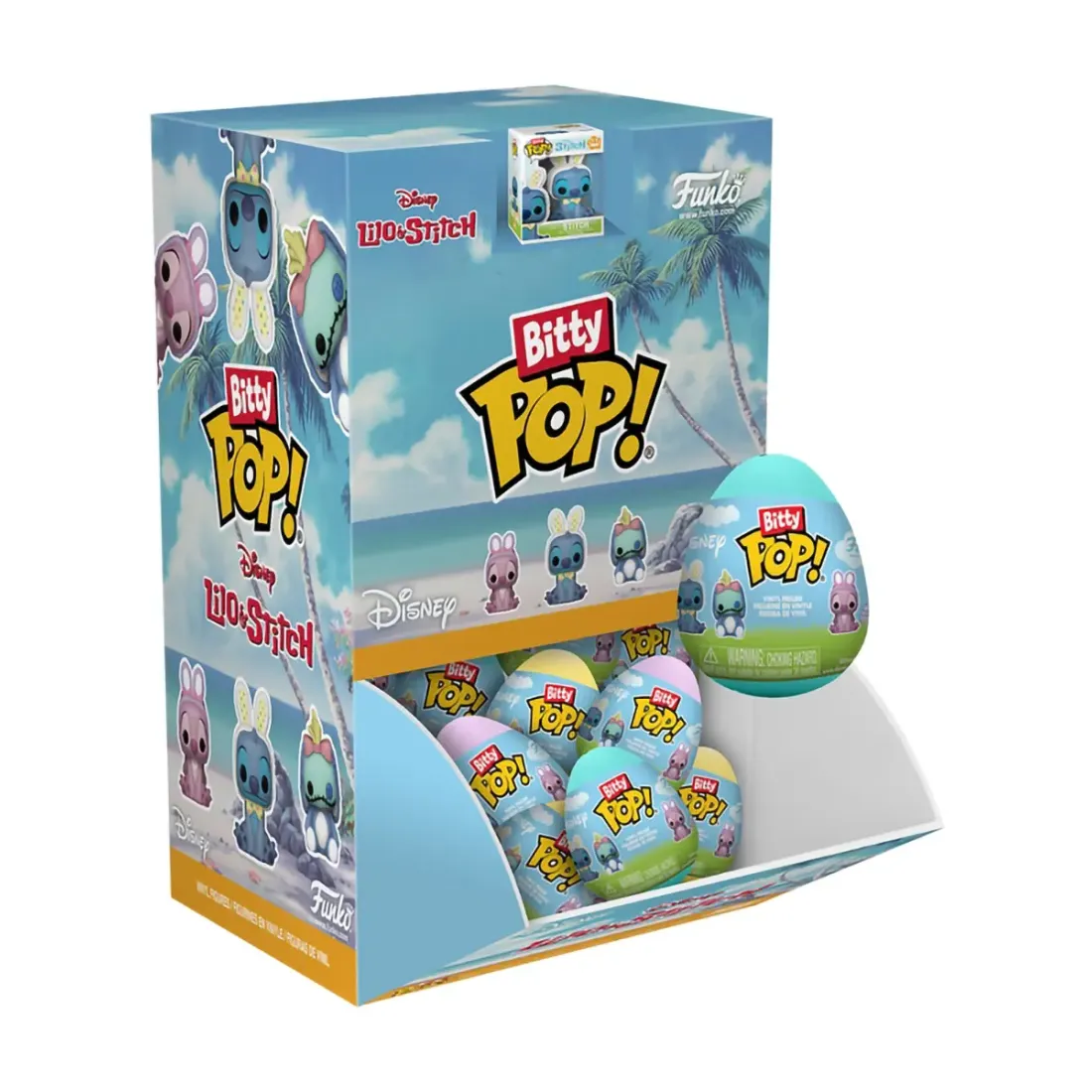 Фигурка Funko Bitty POP! Eggs Lilo & Stitch 1 штука ассорти (из 6) 92428