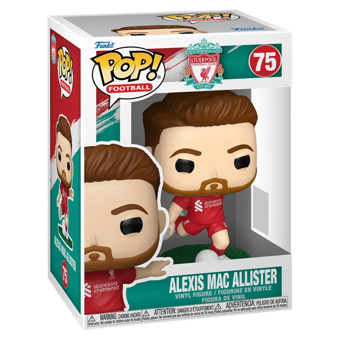 Фигурка Funko POP! Football Liverpool Alexis Mac Allister (75) 89366