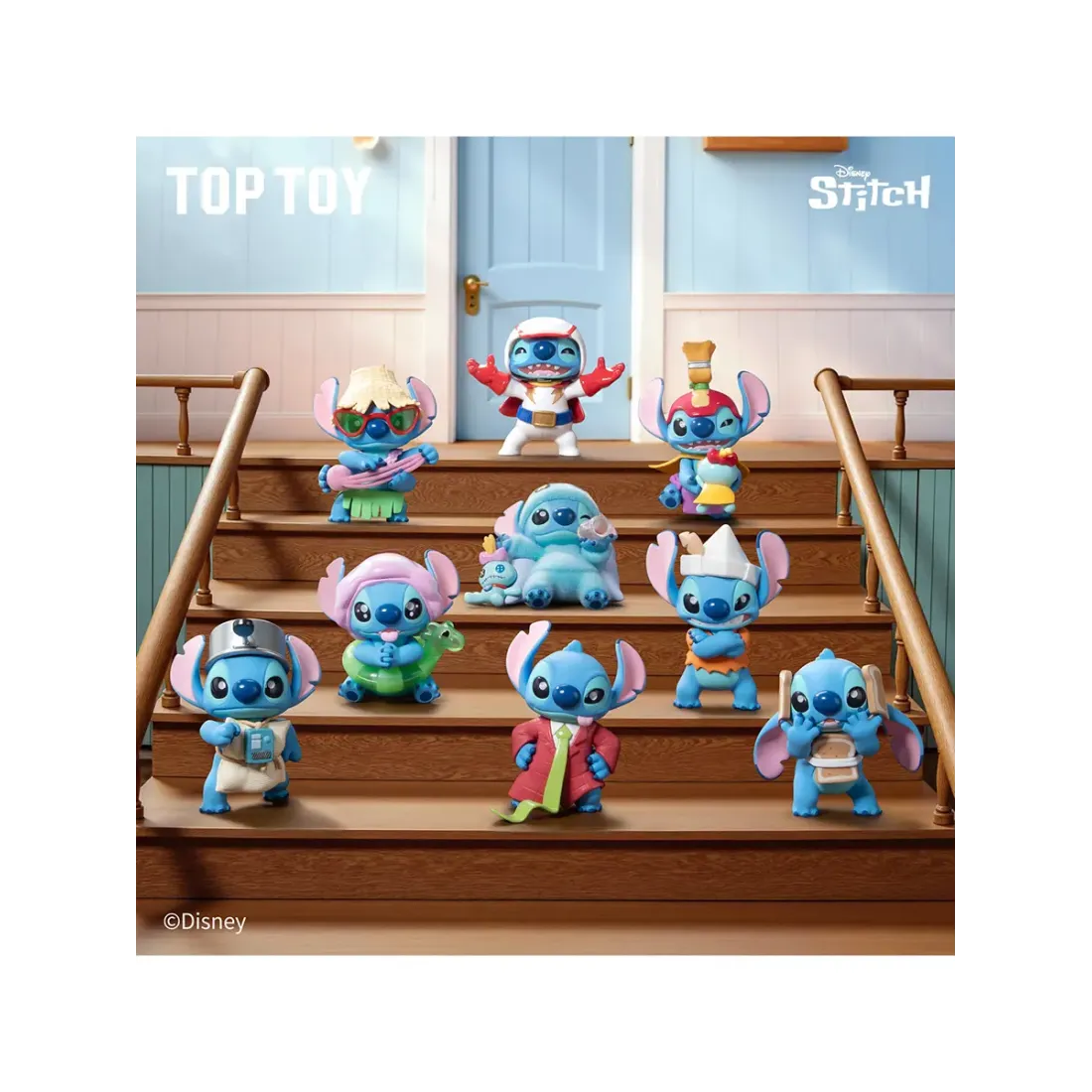 Фигурка Лило и Стич Disney Funny Diary series Blind box 1 шт 8 см